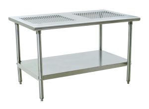 Table - Perforated With Undershelf